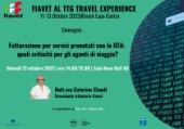 FIavet al TTG Travel Experience 11/13 ottobre 2023 Fatturazione e OTA: quali criticità per gli agenti di viaggio?