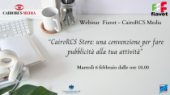 Webinar Fiavet -  Cairo RCS  6 febbraio p.v.  ore 10.00  "CairoRCS Store: una nuova convenzione per fare pubblicità alla tua attività"